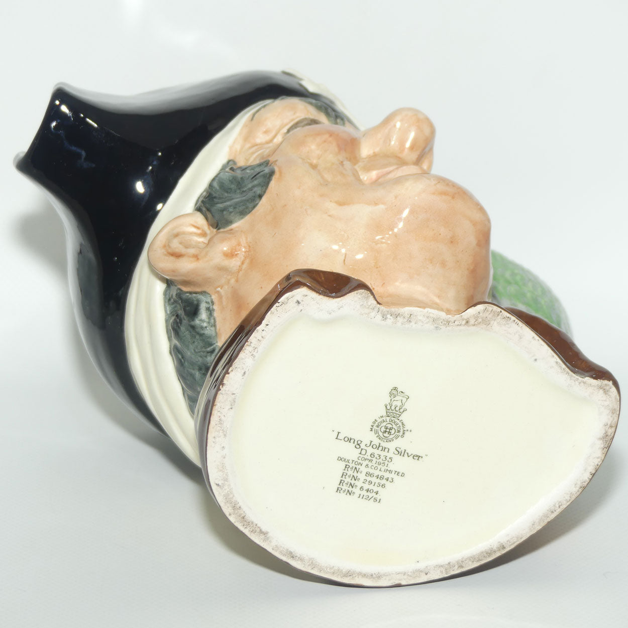 D6335 Royal Doulton large character jug Long John Silver | early