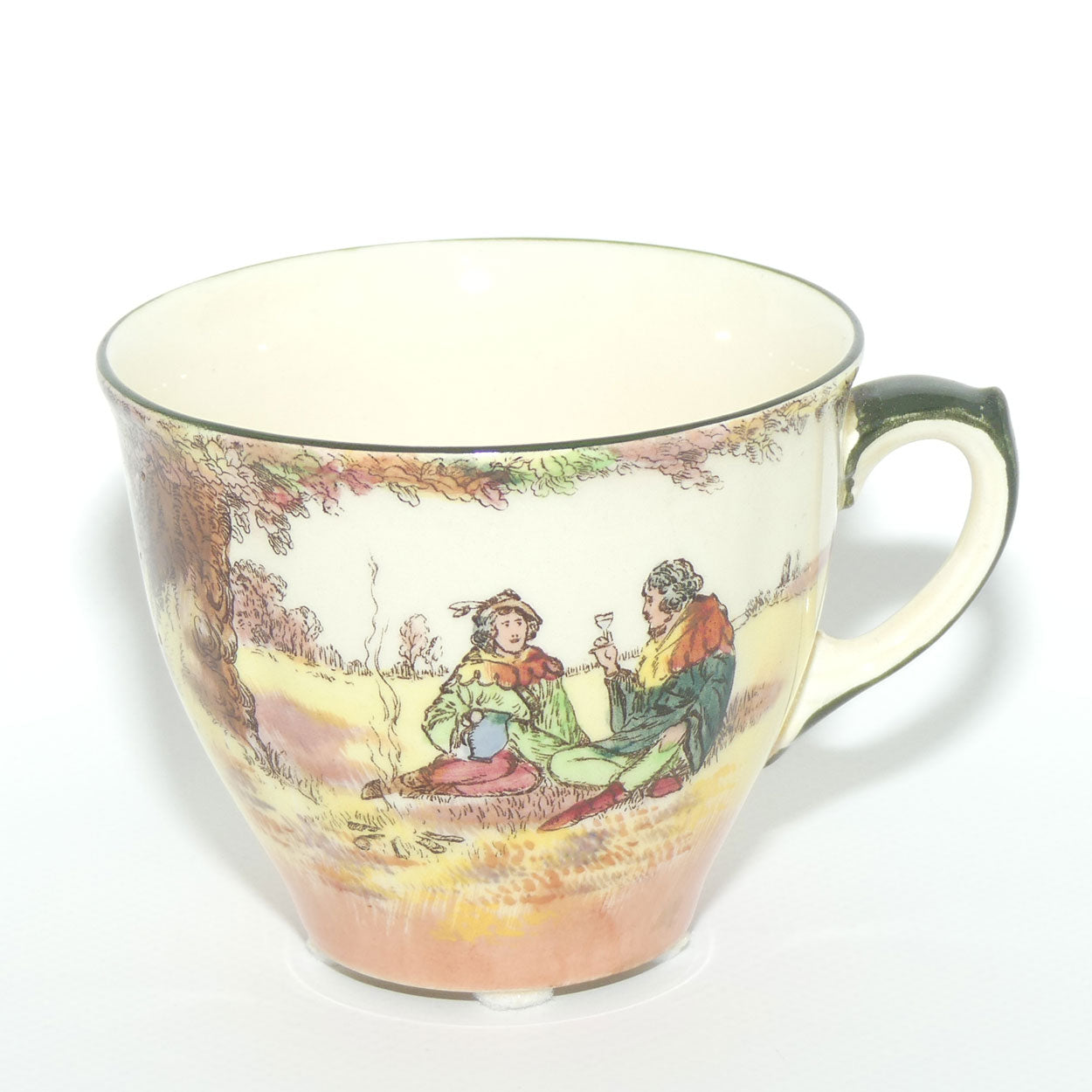 Royal Doulton Under the Greenwood Tree | Robin Hood D6341 tea duo | #1