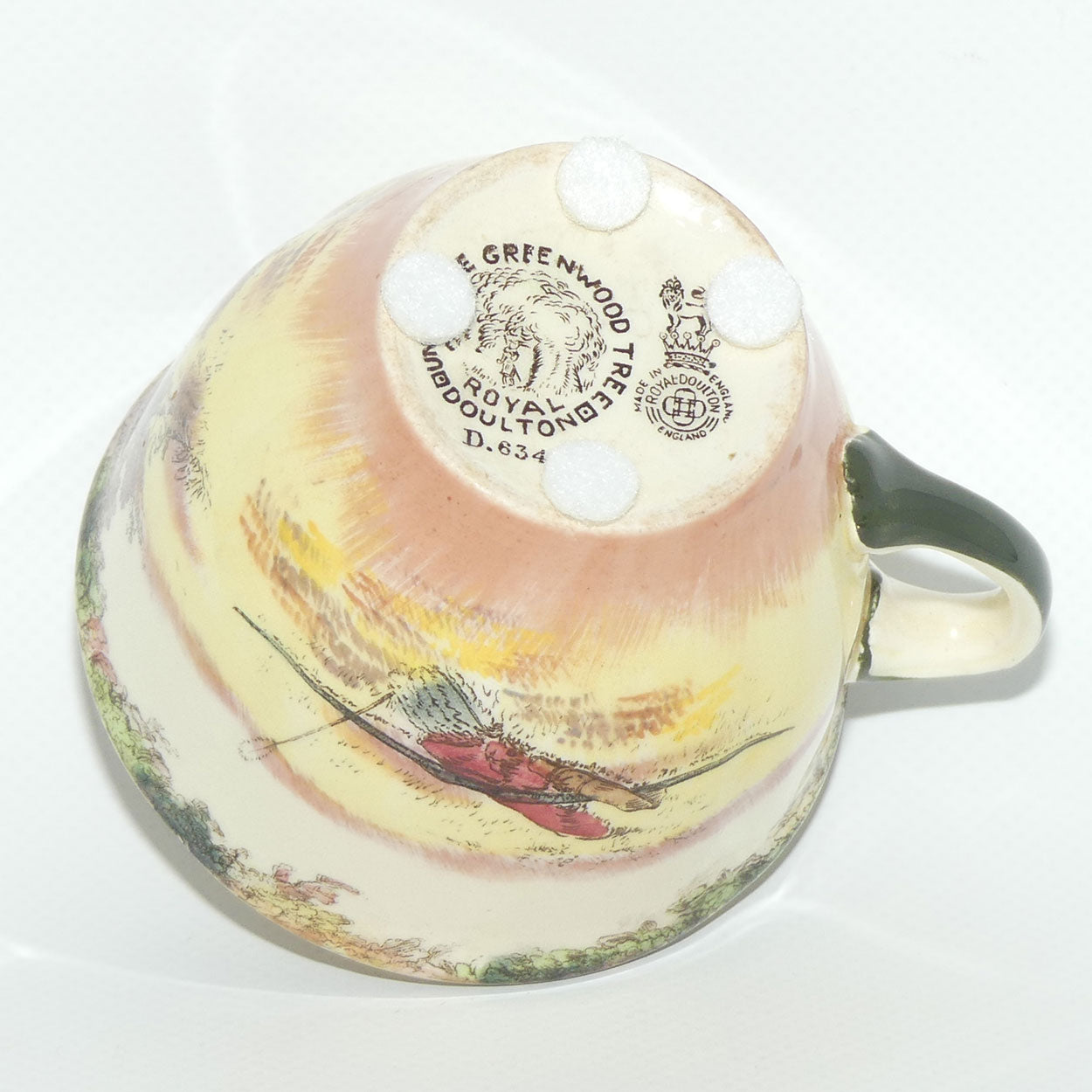 Royal Doulton Under the Greenwood Tree | Robin Hood D6341 tea duo | #1