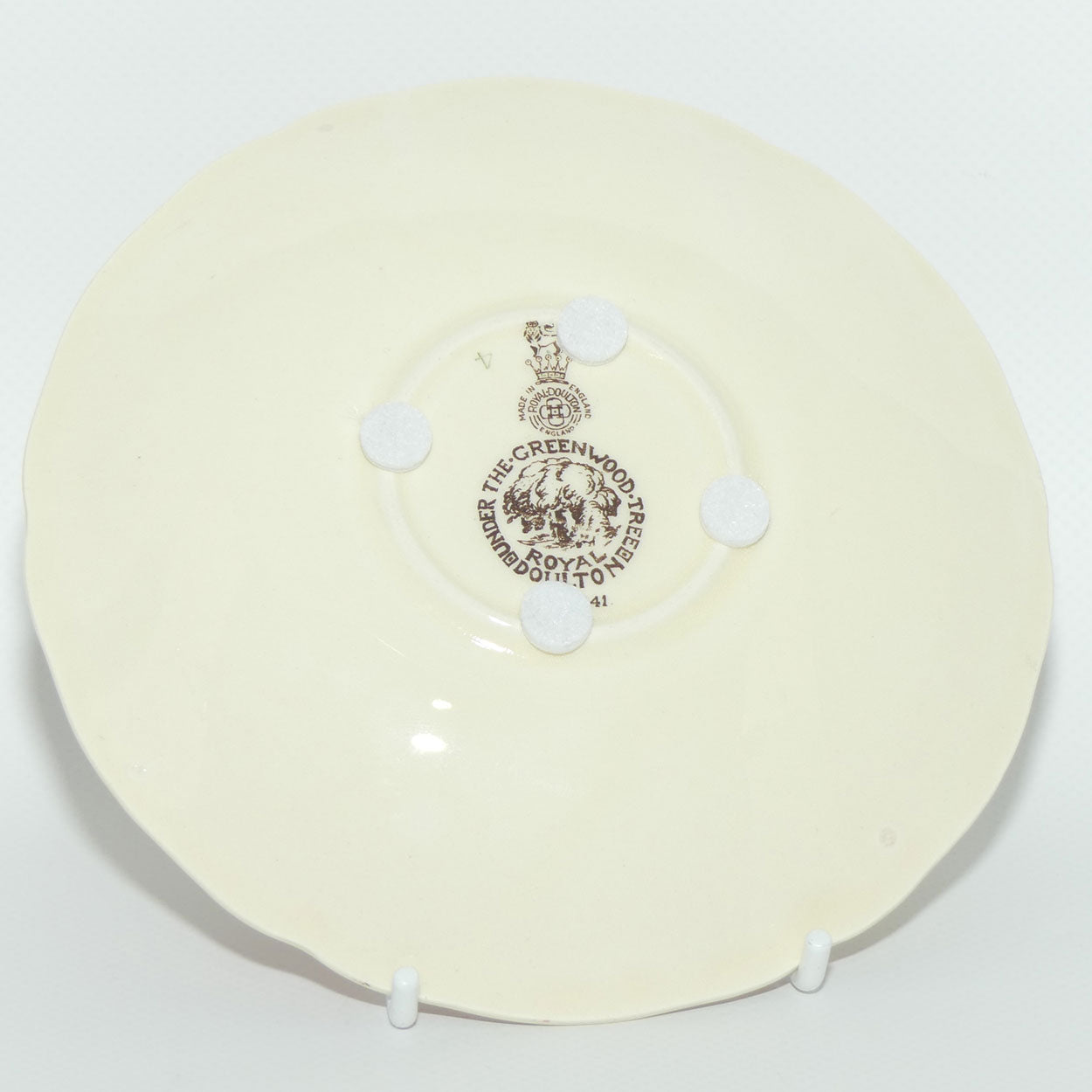 Royal Doulton Under the Greenwood Tree | Robin Hood D6341 tea duo | #1