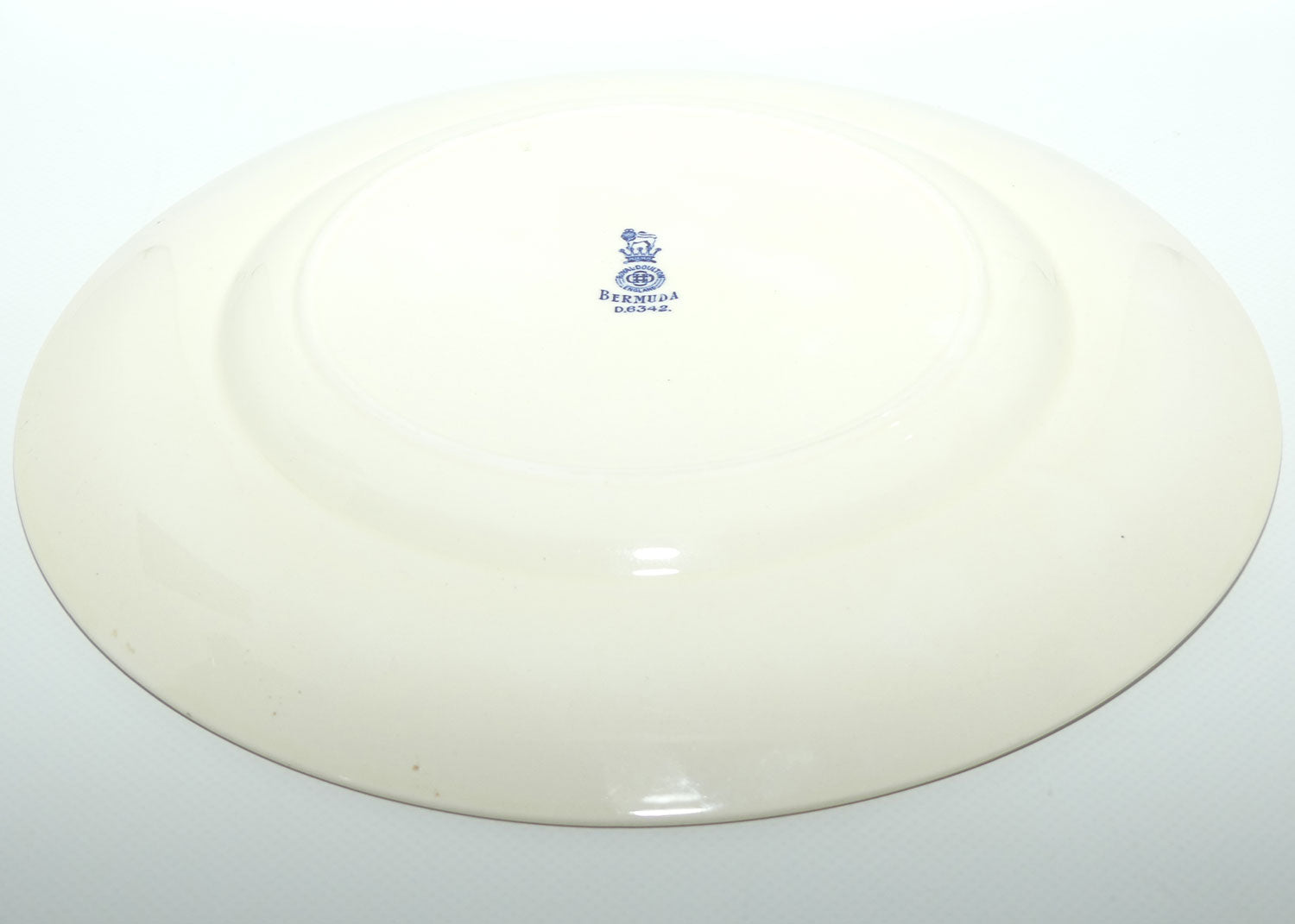 Royal Doulton Bermuda | Blue and White plate D6342