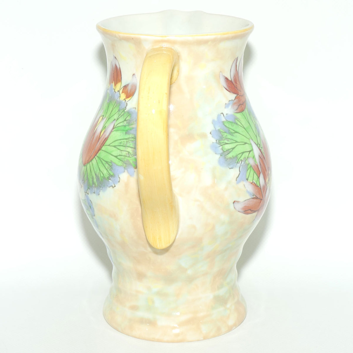 Royal Doulton colourful Water Lily pattern jug D6343 | #1