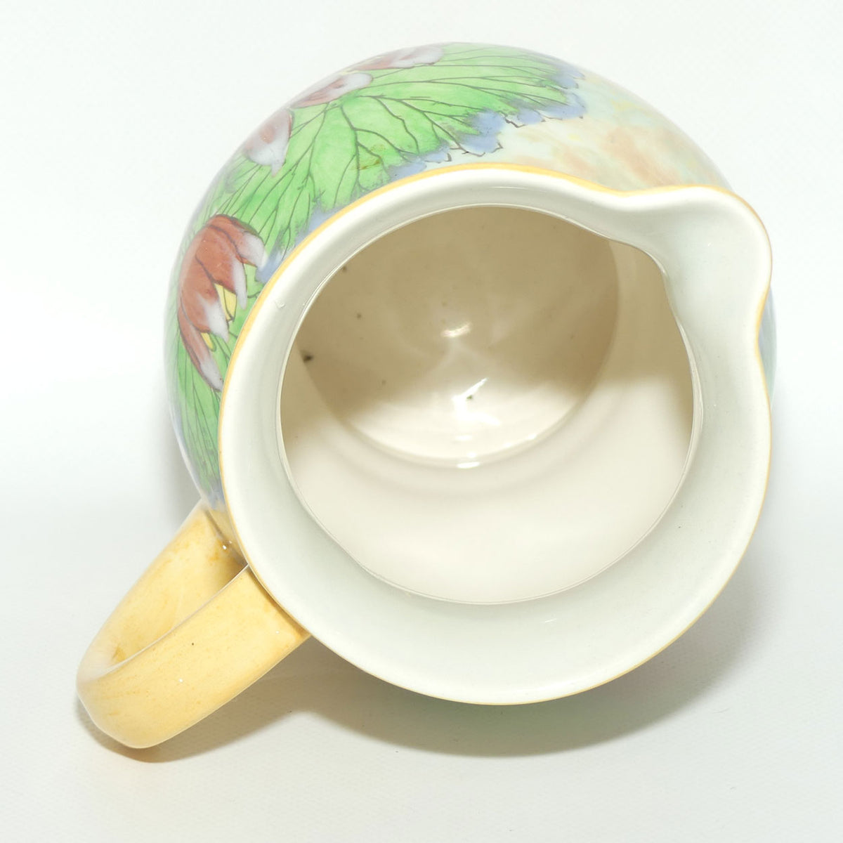 Royal Doulton colourful Water Lily pattern jug D6343 | #1