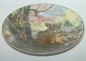 Royal Doulton African series plate | Lioness | African Game Reserve D6360