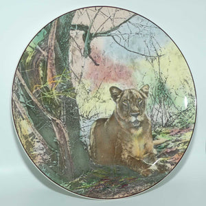 Royal Doulton African series plate | Lioness | African Game Reserve D6360