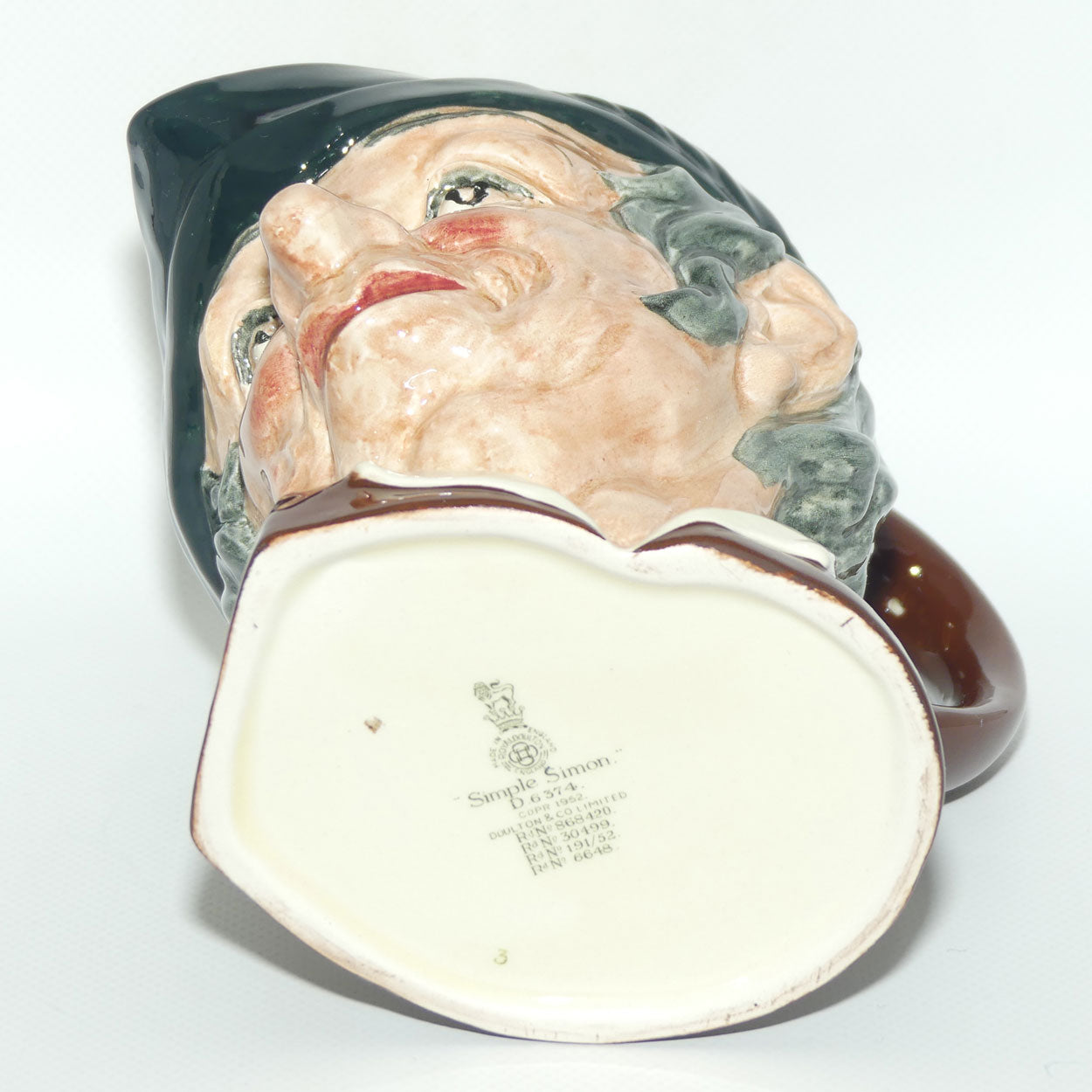 D6374 Royal Doulton large character jug Simple Simon | #1