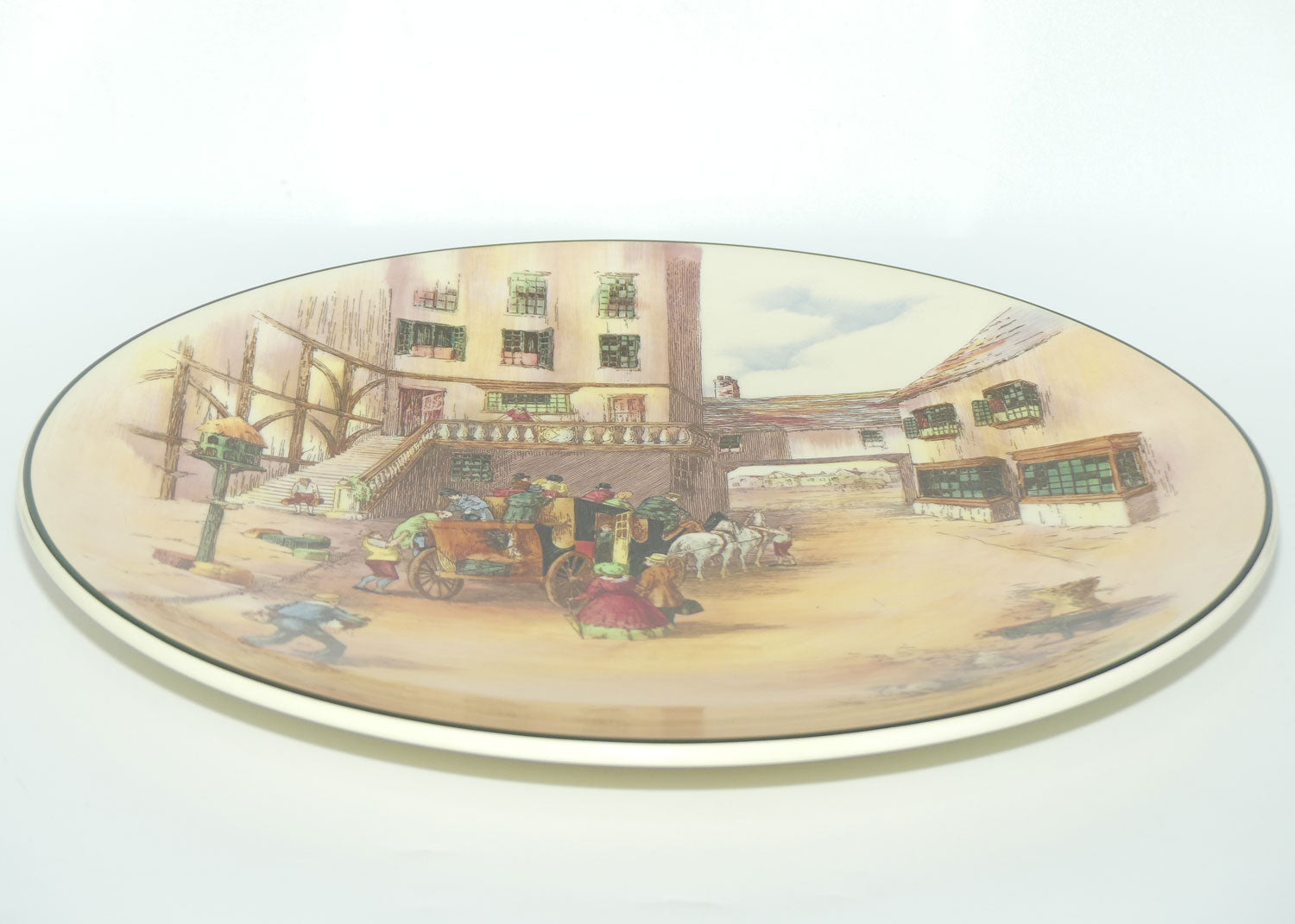 Royal Doulton Old English Coaching Scenes wall charger | D6393 | #1