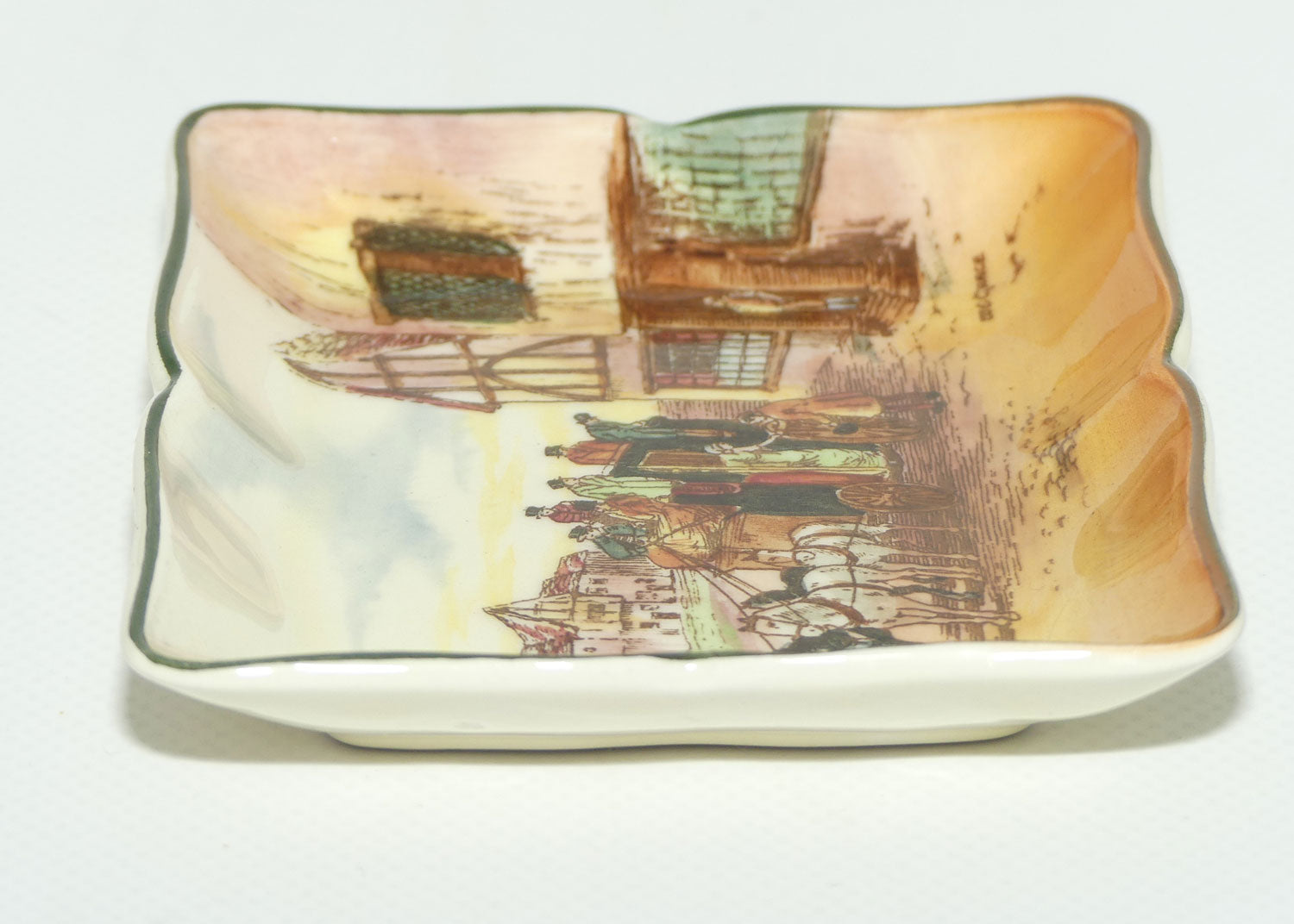 Royal Doulton Old English Coaching Scenes pin tray D6393 | #1
