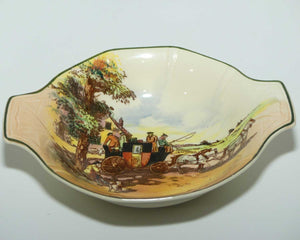 Royal Doulton Old English Coaching Scenes twin handle bowl | D6393