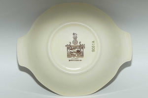 Royal Doulton Old English Coaching Scenes twin handle bowl | D6393