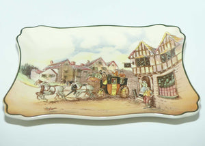 Royal Doulton Old English Coaching Scenes rectangular tray | 7979 | D6393