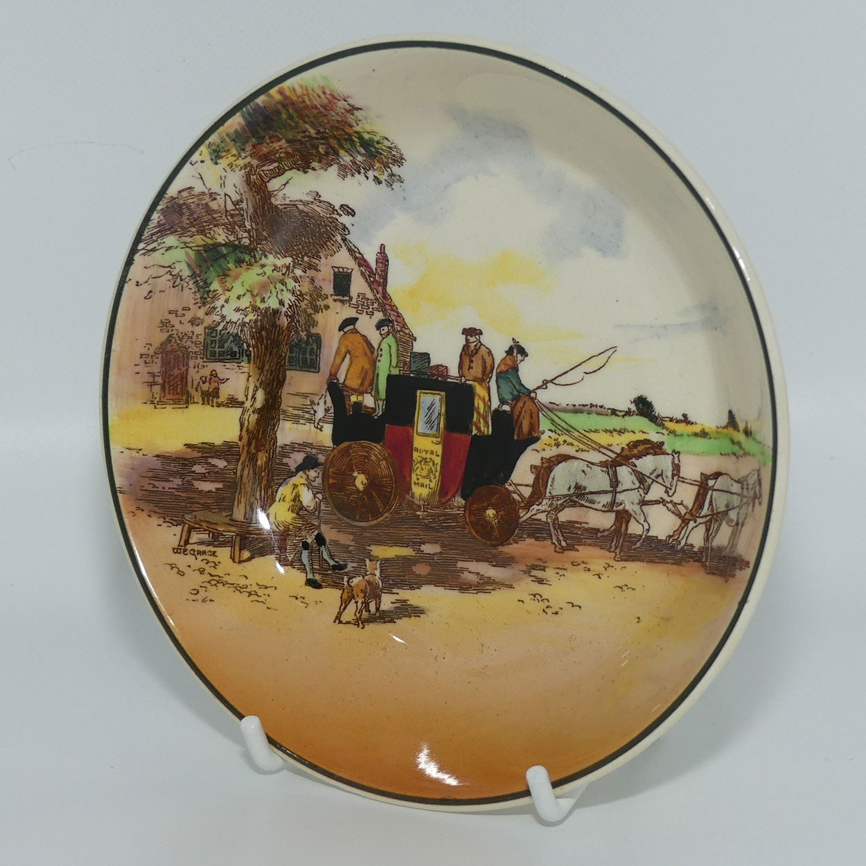 Royal Doulton Old English Coaching Scenes small bowl D6393