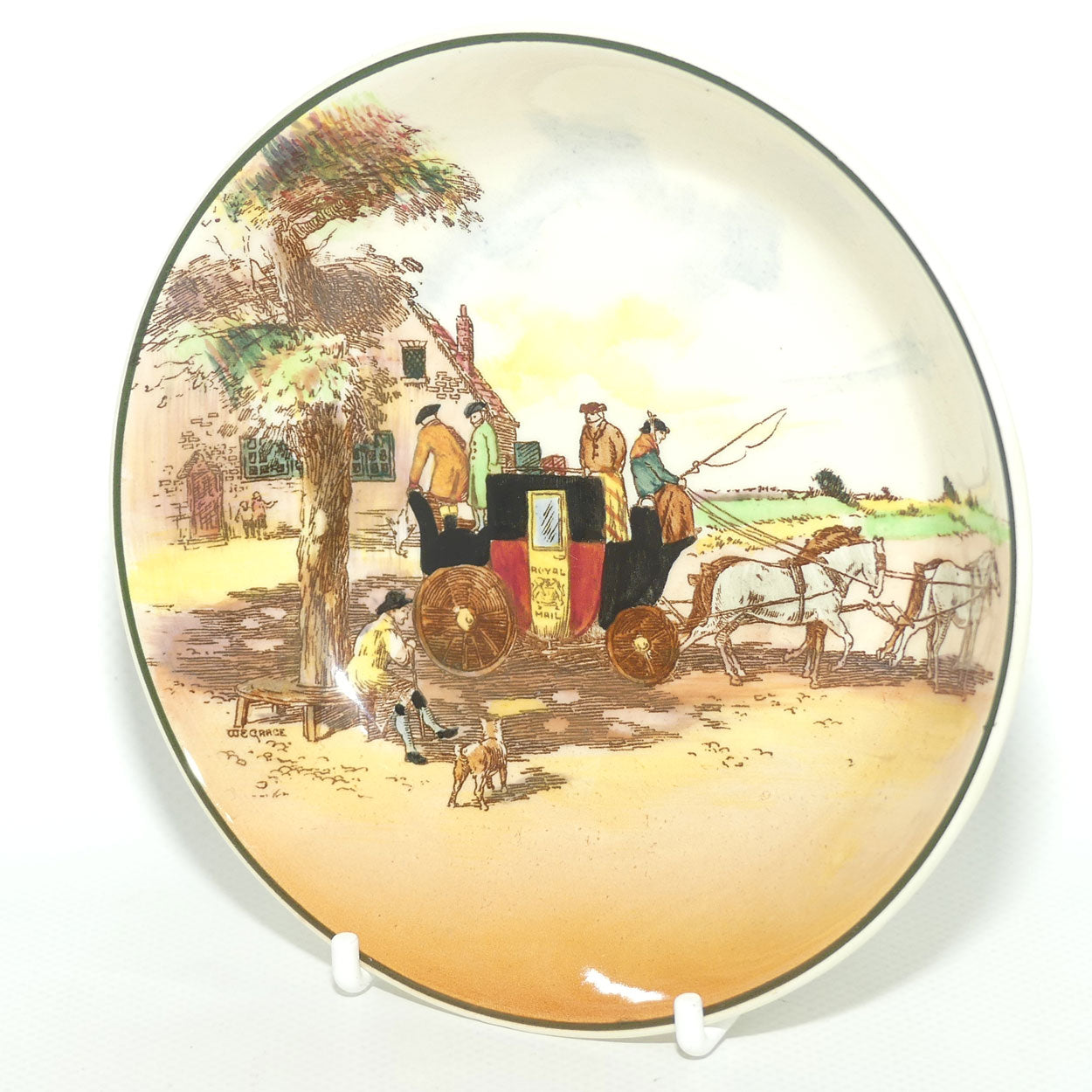 Royal Doulton Old English Coaching Scenes small bowl D6393 | #1