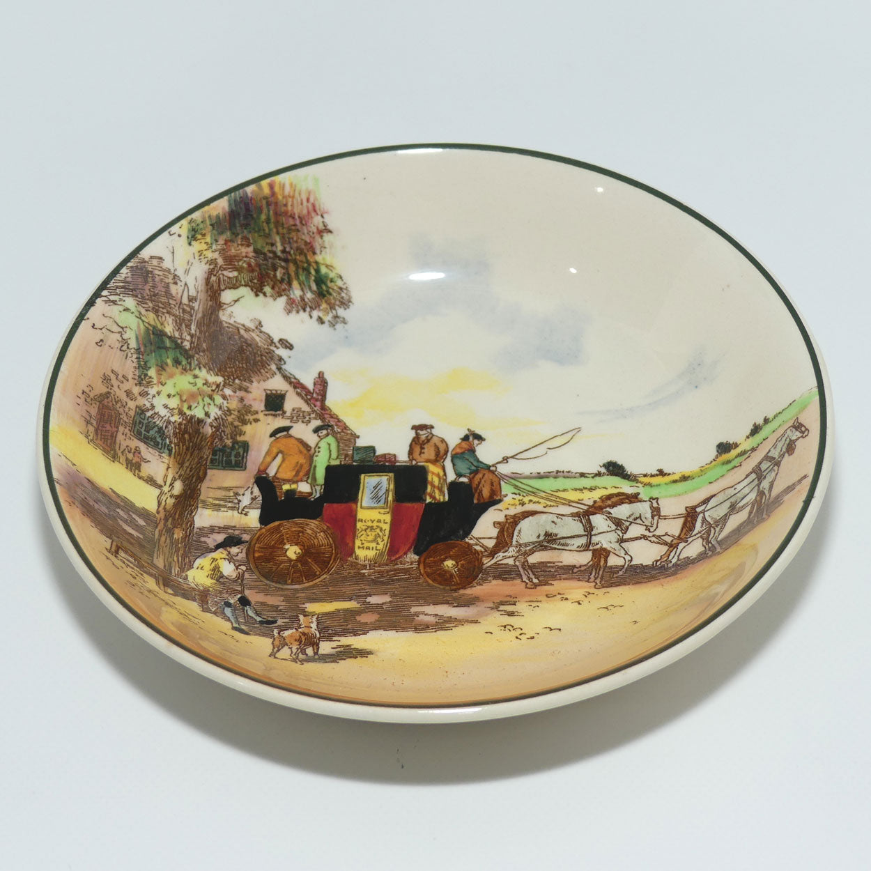 Royal Doulton Old English Coaching Scenes small bowl D6393