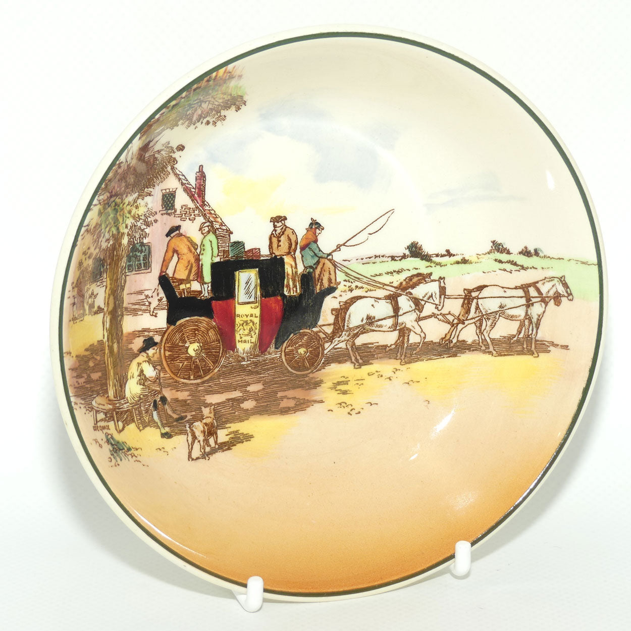 Royal Doulton Old English Coaching Scenes small bowl D6393 | #2