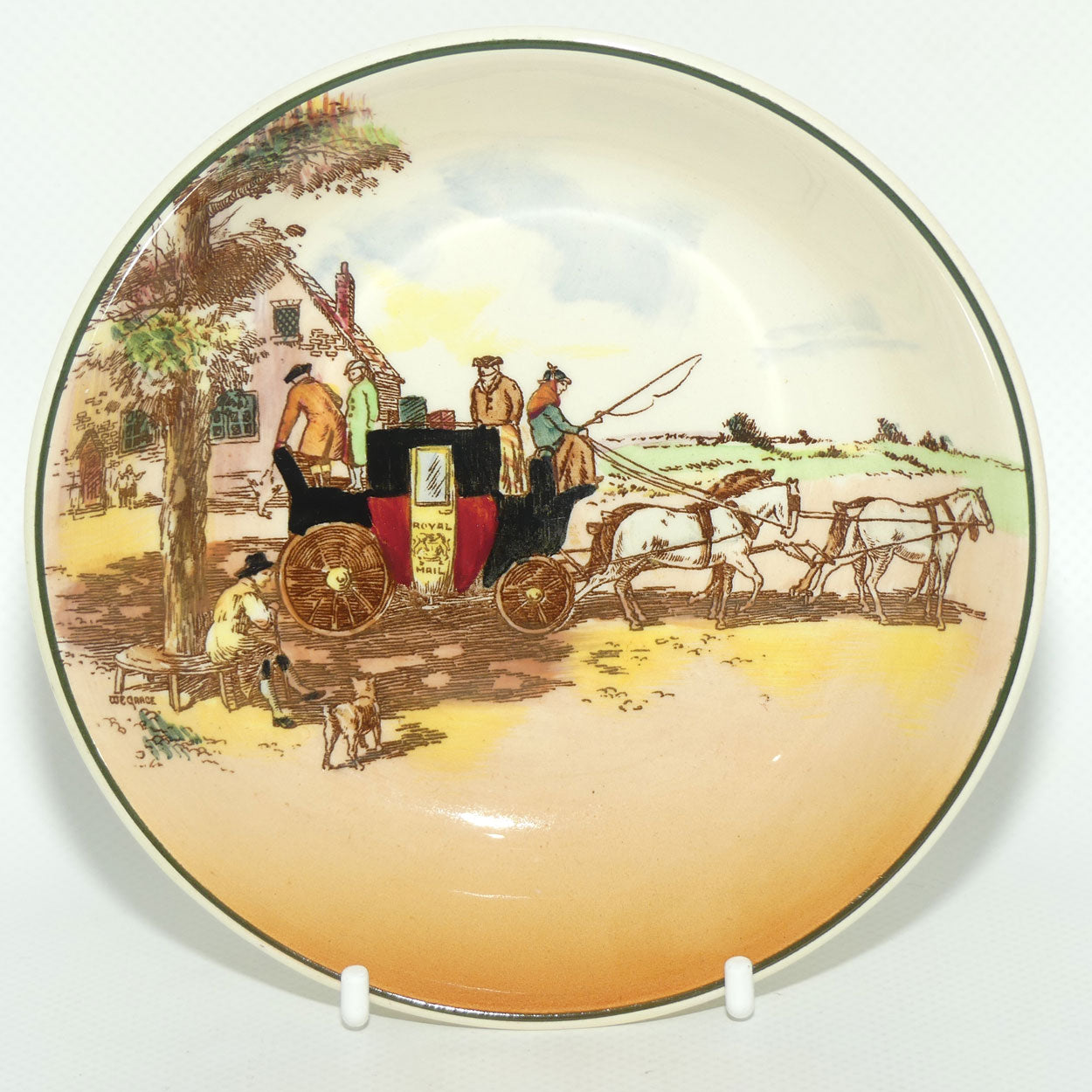 Royal Doulton Old English Coaching Scenes small bowl D6393 | #2