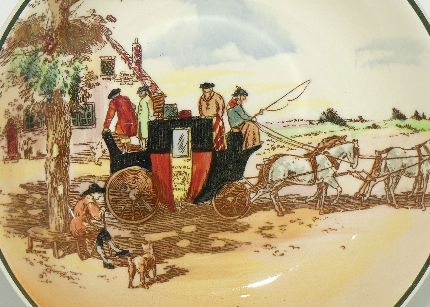 Royal Doulton Old English Coaching Scenes small bowl D6393 | #3