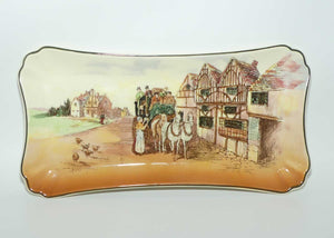 Royal Doulton Old English Coaching Scenes sandwich tray | 8099 | D6393