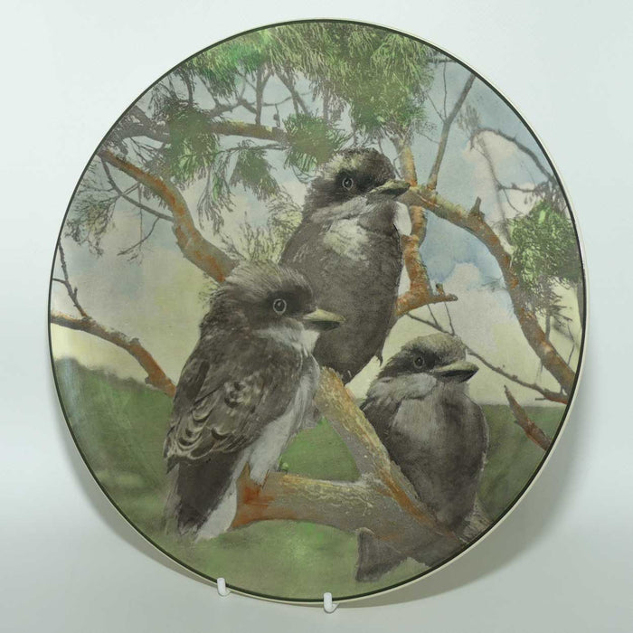 Royal Doulton Australian Views plate #7 | Young Kookaburras D6426 | #2