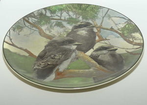 Royal Doulton Australian Views plate #7 | Young Kookaburras D6426 | #2