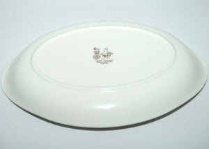 Royal Doulton Home Waters oval handled tray D6434 | Large