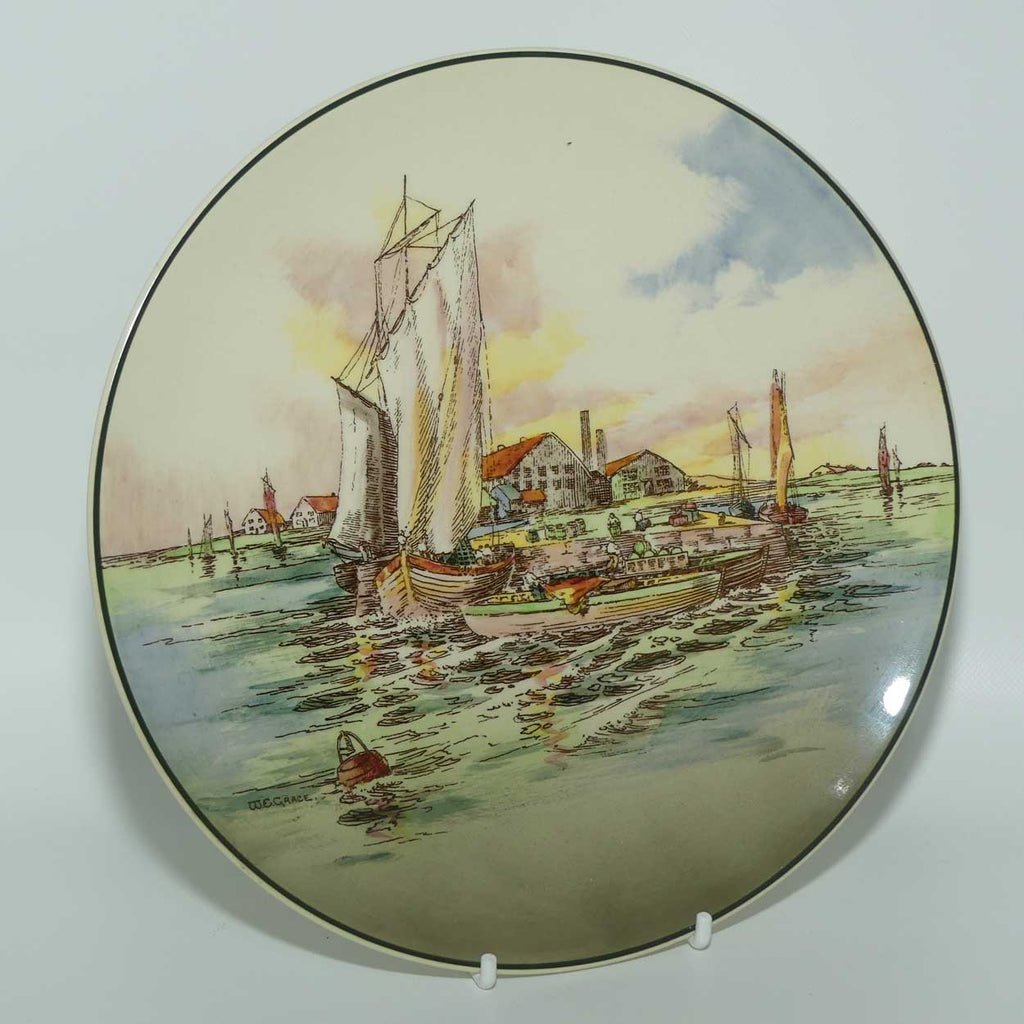 Royal Doulton Home Waters plate D6434 | 21cm diam