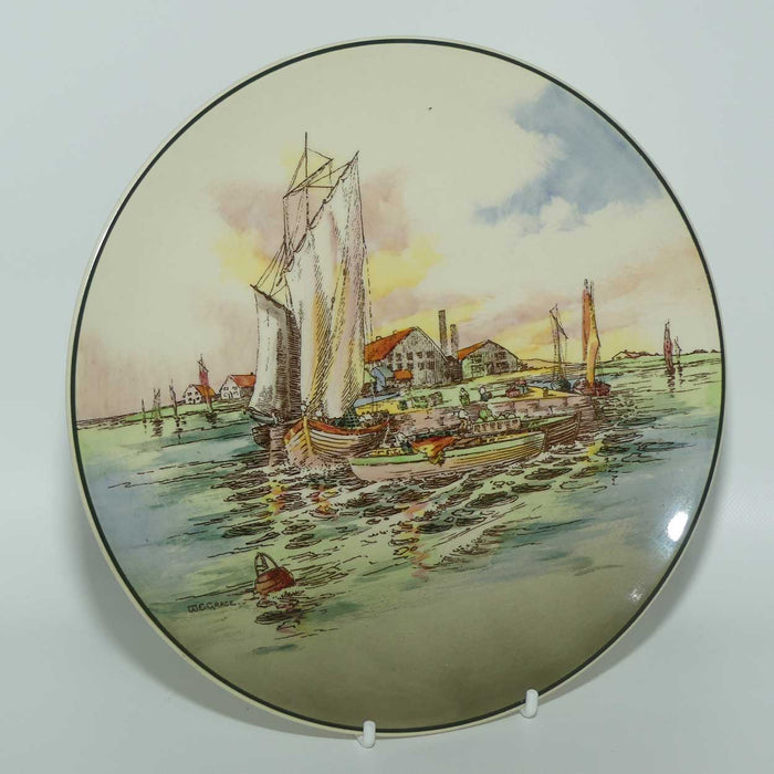 Royal Doulton Home Waters plate D6434 | 21cm diam | #1