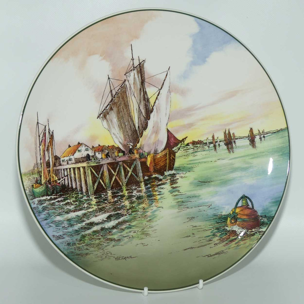 Royal Doulton Home Waters plate D6434 | 26cm diam