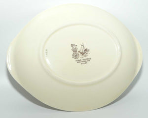 Royal Doulton Home Waters oval handled tray D6434 | Shape 8383