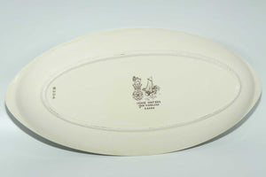 Royal Doulton Home Waters oval handled tray D6434 | Shape 8384