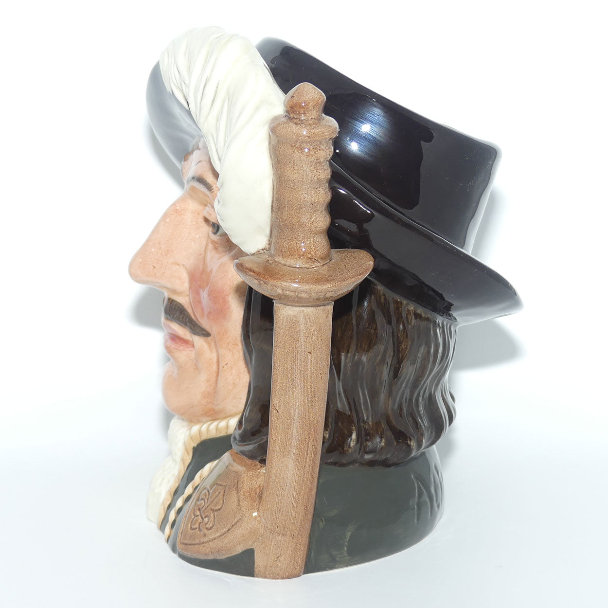 D6439 Royal Doulton large character jug Athos | Three Musketeers