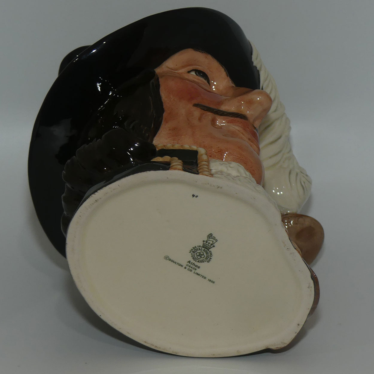 D6439 Royal Doulton large character jug Athos | Three Musketeers