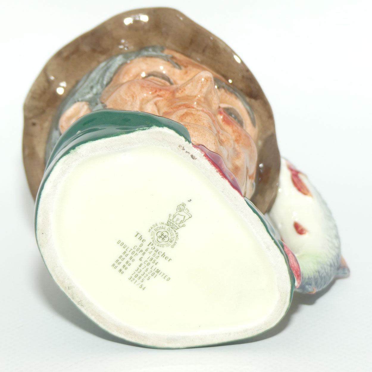 D6464 Royal Doulton small character jug The Poacher