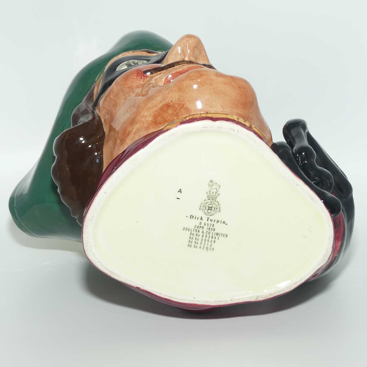 D6528 Royal Doulton large character jug Dick Turpin