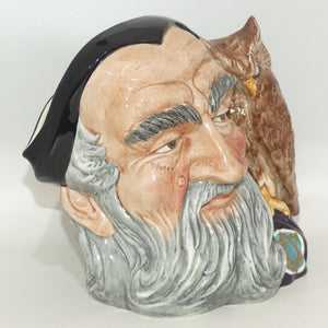 D6529 Royal Doulton large character jug Merlin