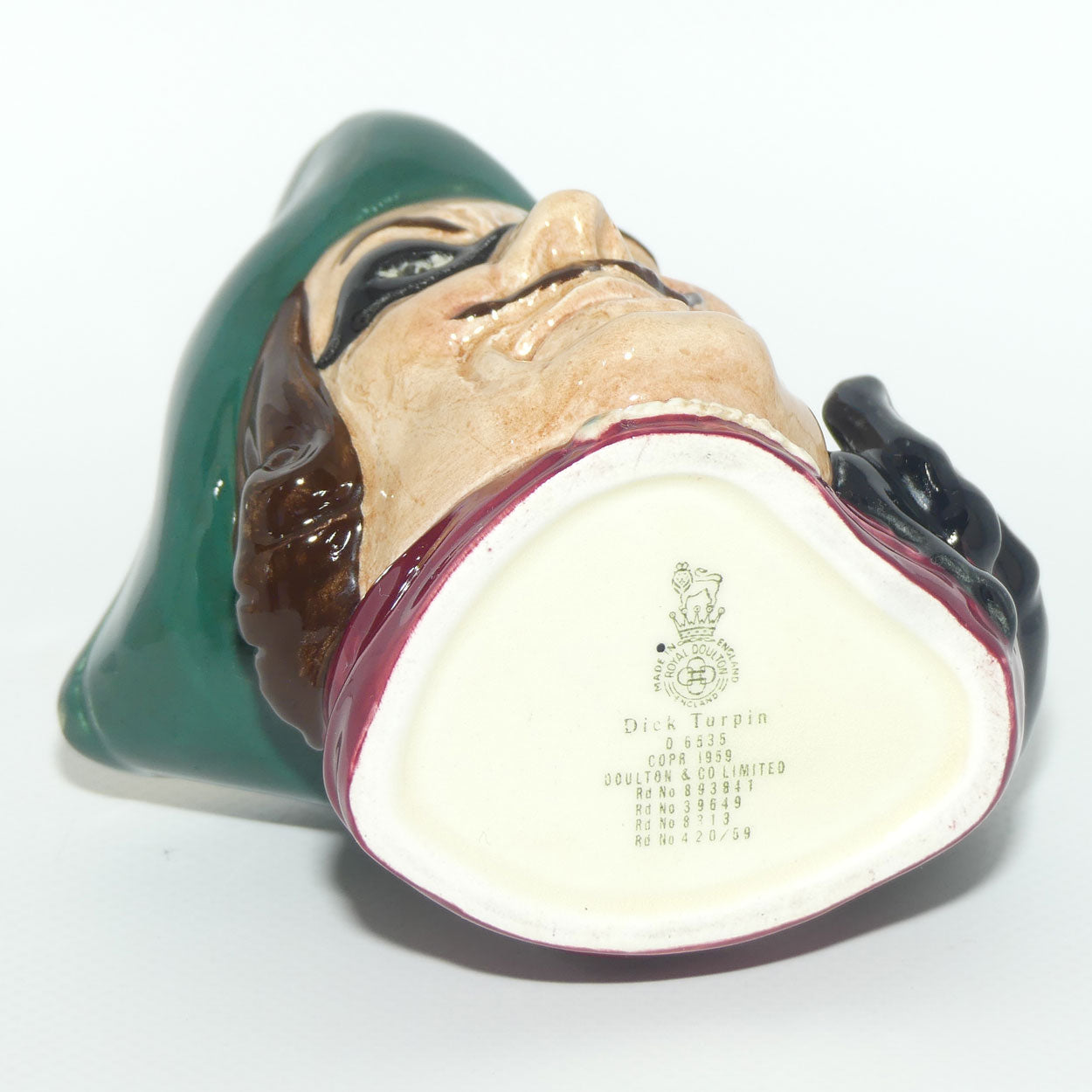 D6535 Royal Doulton small character jug Dick Turpin | ETC