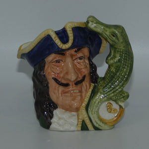 D6601 Royal Doulton small character jug Capt Hook | ETC