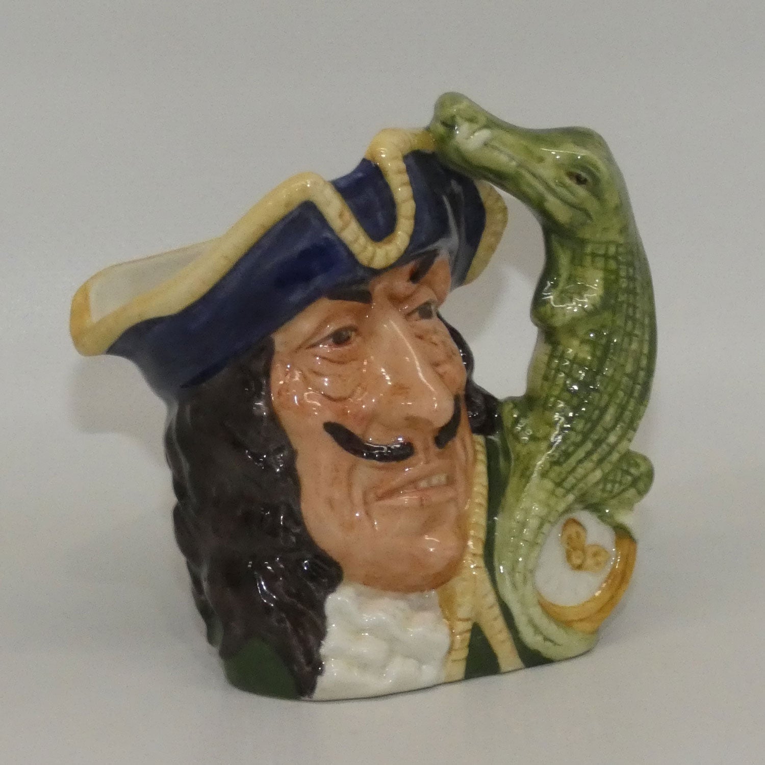 D6601 Royal Doulton small character jug Capt Hook | ETC