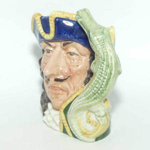 D6601 Royal Doulton small character jug Capt Hook | ETC