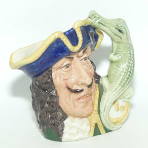 D6601 Royal Doulton small character jug Capt Hook | ETC