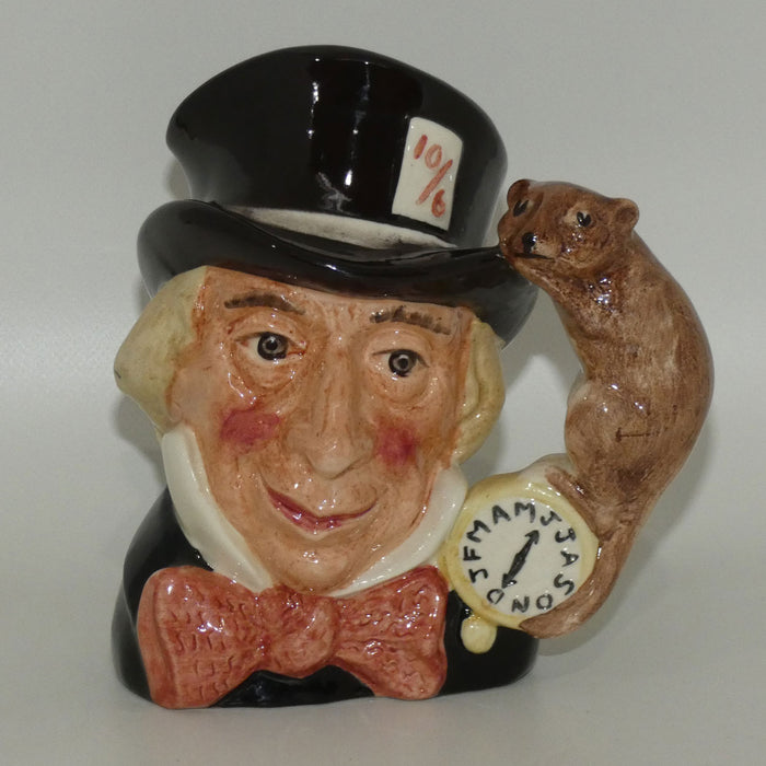 D6602 Royal Doulton small character jug Mad Hatter