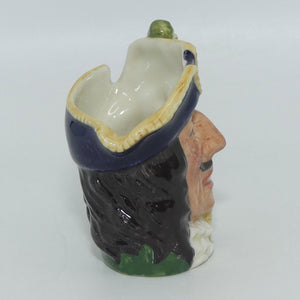 D6605 Royal Doulton miniature character jug Capt Hook | ETC