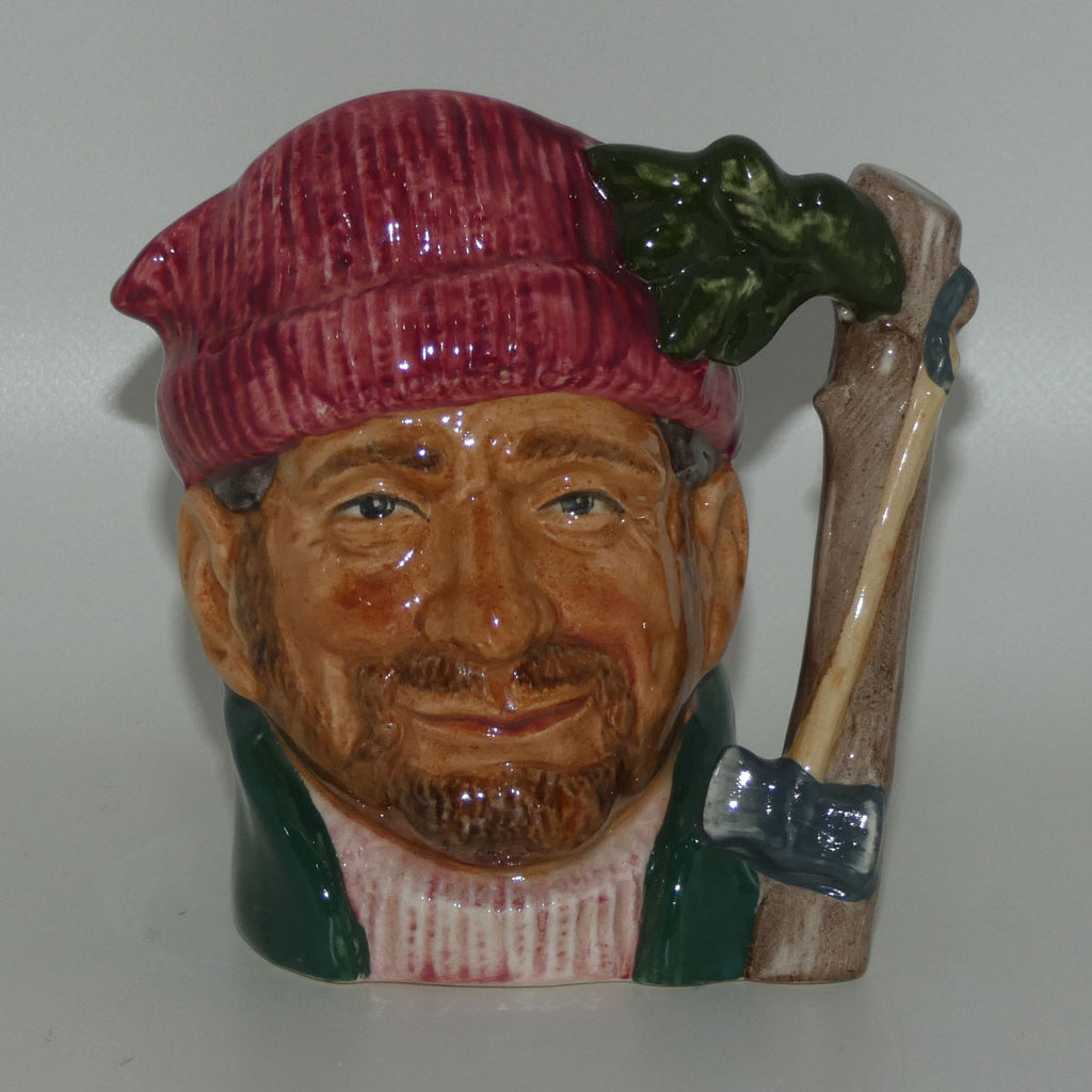 D6613 Royal Doulton small character jug Lumberjack | ETC