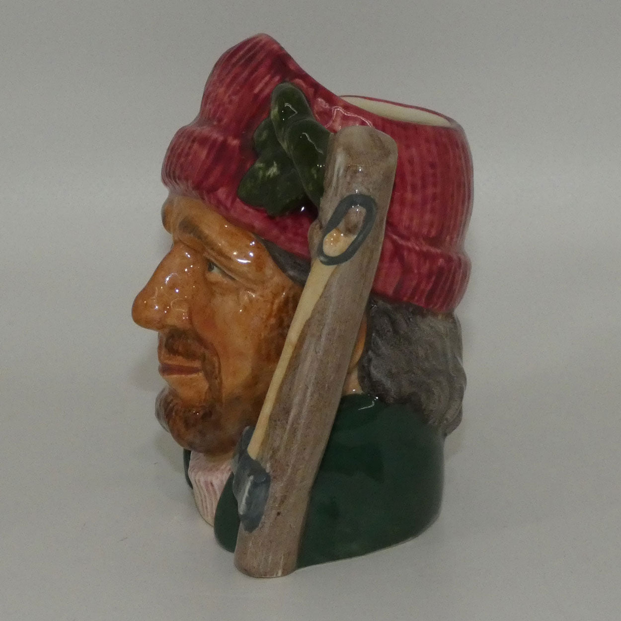 D6613 Royal Doulton small character jug Lumberjack | ETC