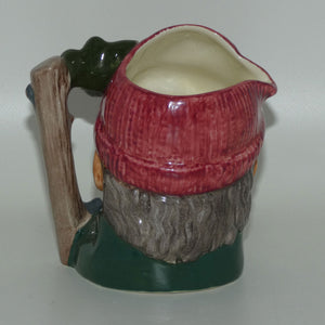 D6613 Royal Doulton small character jug Lumberjack | ETC