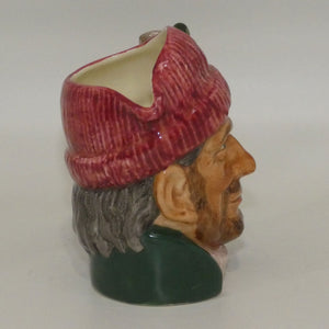 D6613 Royal Doulton small character jug Lumberjack | ETC