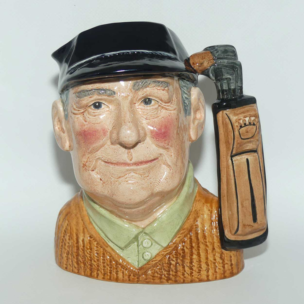 D6623 Royal Doulton large character jug Golfer | #2