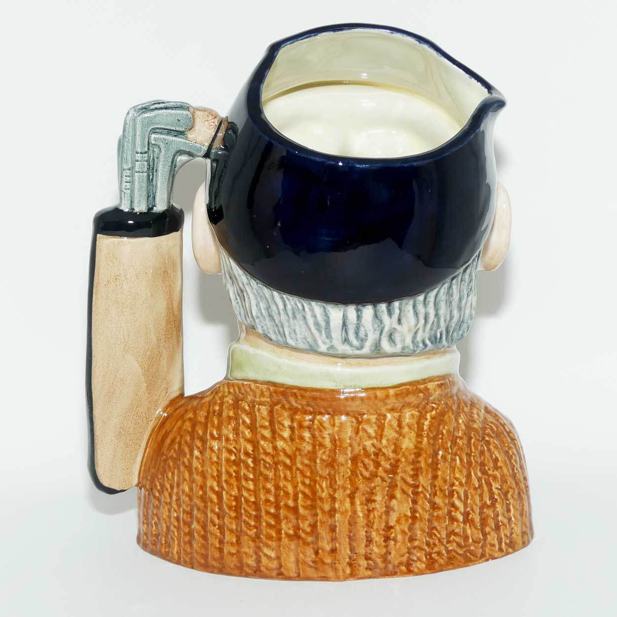 D6623 Royal Doulton large character jug Golfer | #3