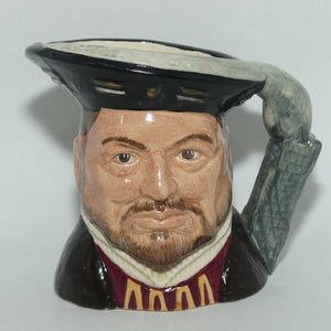 D6647 Royal Doulton small character jug Henry VIII | early stamp