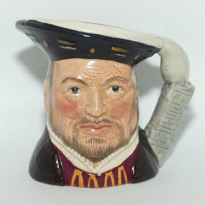 D6647 Royal Doulton small character jug Henry VIII | later stamp